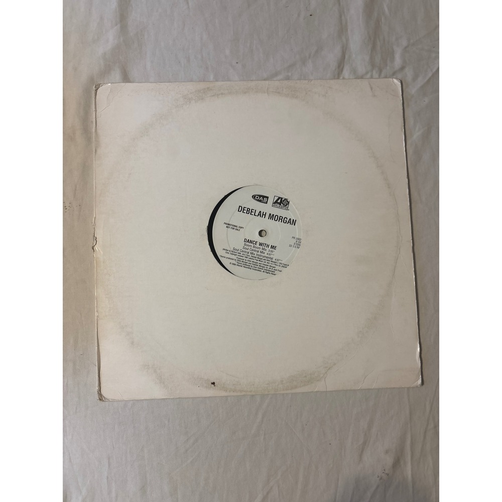 Debelah Morgan Dance With Me Vinyl 12" Single 33RPM Black Good Promo Remixes